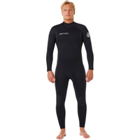 Hombres Trad 3/2mm Back Zip Neopreno